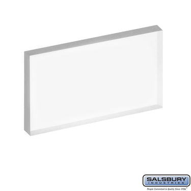 Plastic Window - for Brass Mailbox #1 and #3 Door - Clear